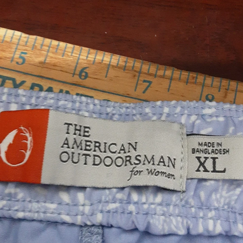 THE AMERICAN OUTDOORSMAN  Blue Lilac Patterned‎ Skort
